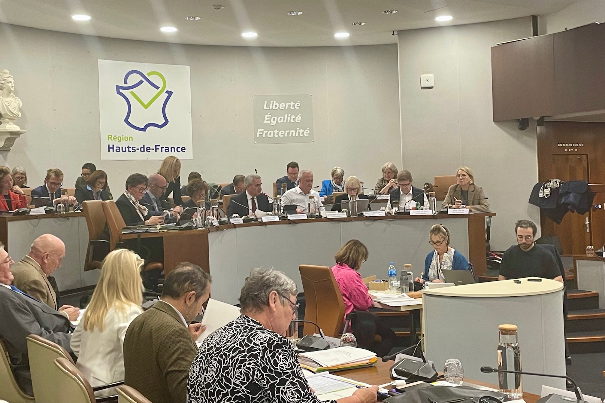 La Région Hauts-de-France réunie à Amiens accorde une rallonge budgétaire aux lycées
