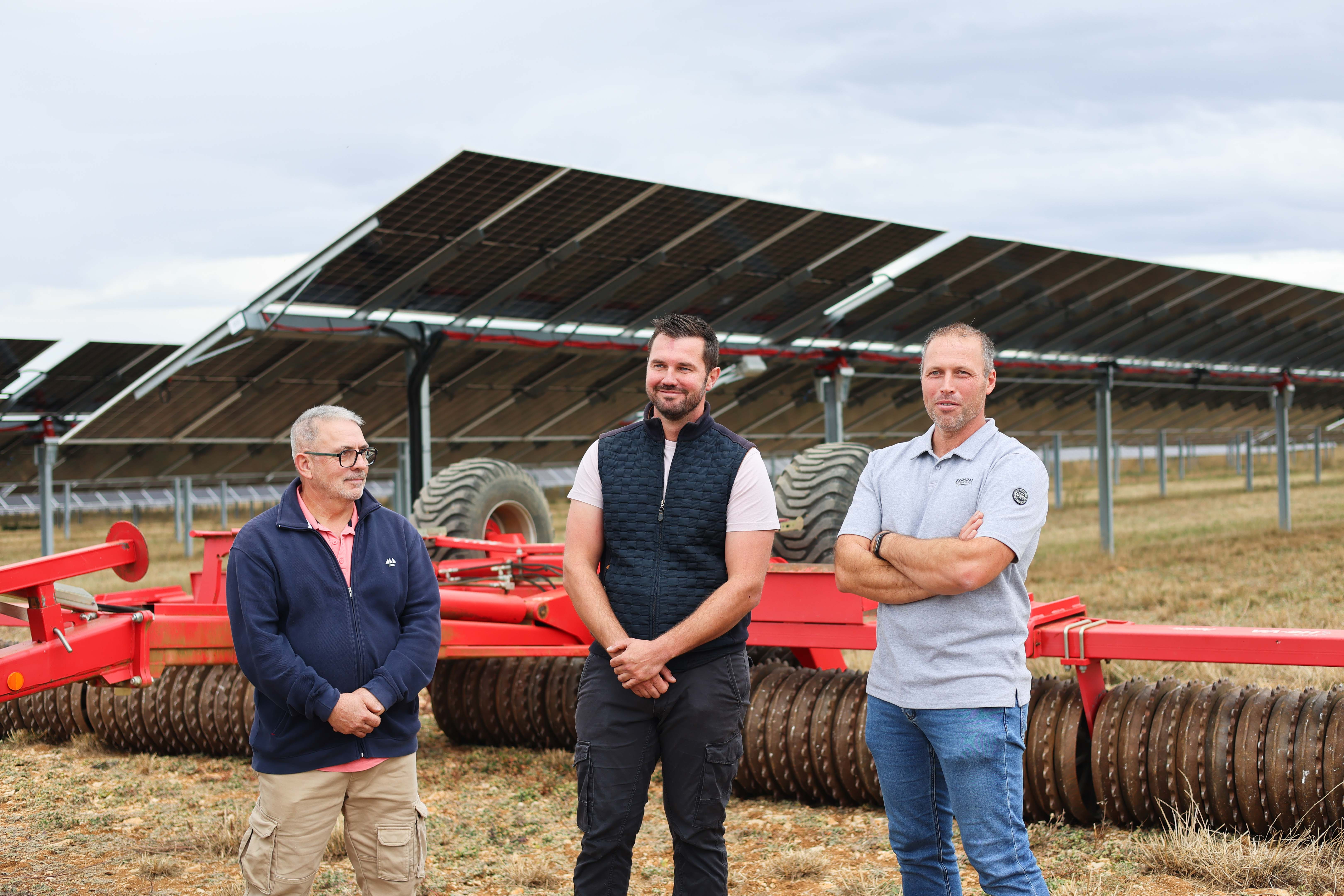 Akuo et la Maif inaugurent une centrale agrivoltaïque à Sombernon