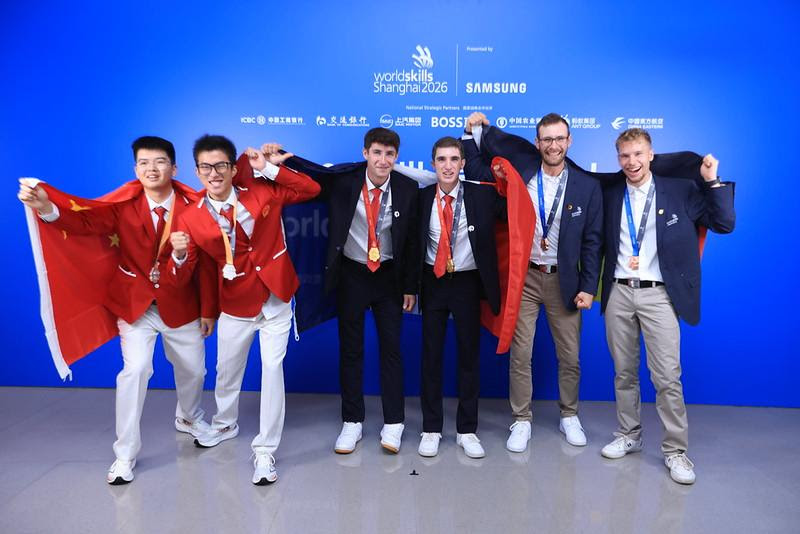 WorldSkills 2026 : les Vosges à l’honneur avec trois jeunes médaillés à Shanghai
