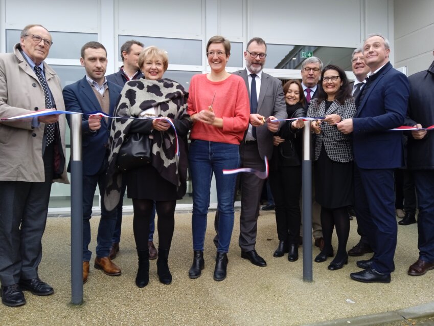 Les professionnels de santé, présents à l’inauguration, ont été associés au projet. 