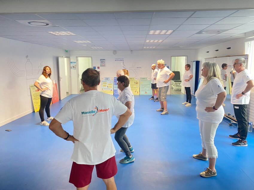 À la fois améliorer la santé et favoriser le lien social. © Moselle Mouv'.  