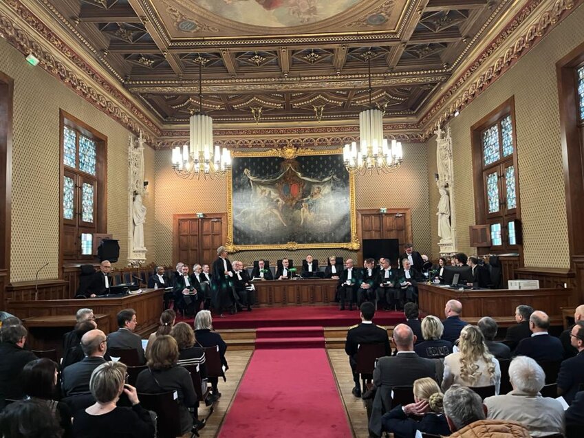 L'audience solennelle de rentrée du tribunal de commerce de Rouen s'est tenue le 24 janvier. (Photo Gazette Normandie)