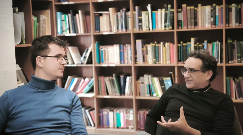 © Peel.  Daniel Wiczew , étudiant-Entrepreneur au PeeL et Mounir Tarek viennent d’être primés au prix national Pépite début décembre pour leur projet Nebula. 