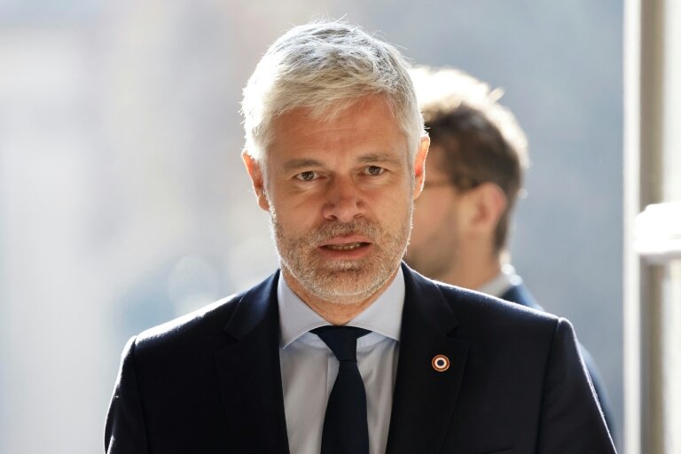 Le patron des députés Les Républicains Laurent Wauquiez, le 14 janvier 2025 à Paris © Ludovic MARIN