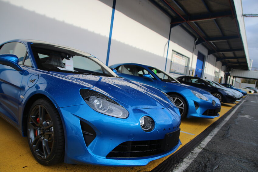 Depuis 2017, l'usine dieppoise a produit plus de 25 000 unités de la nouvelle A110. © Aletheia Press / B.Delabre