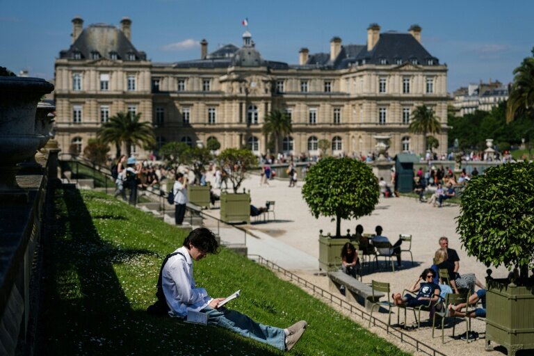 Le palais du Luxembourg, le 11 mai 2024 © Dimitar DILKOFF