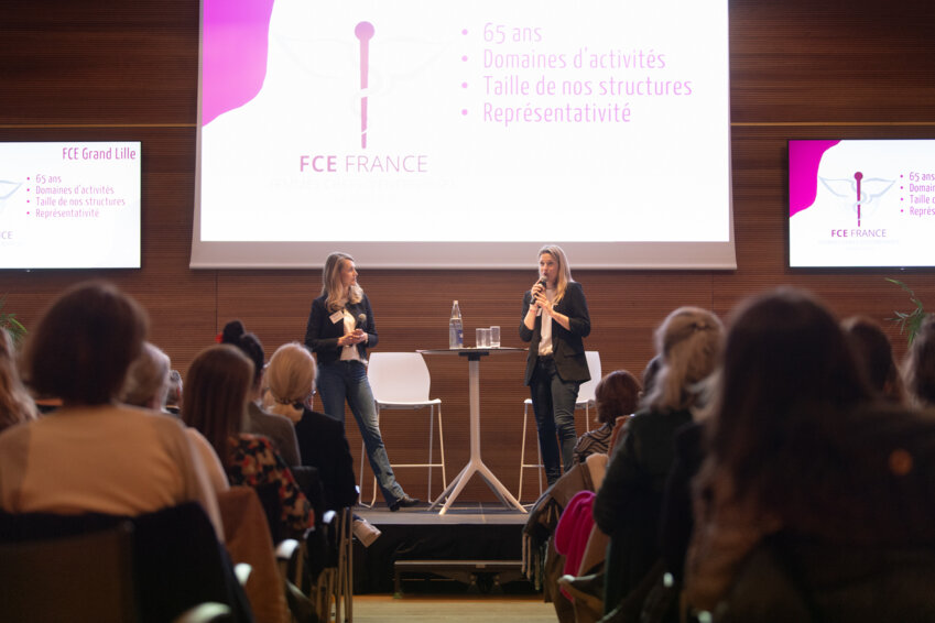 Plus d'une centaine de cheffes d'entreprise étaient présentes. ©FCE Grand Lille