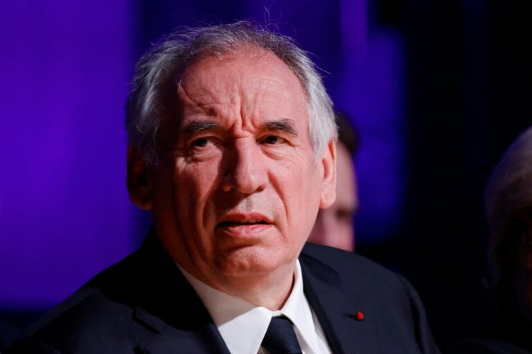 Le Premier ministre François Bayrou lors d'un comité interministériel de l'innovation le 10 avril 2025 à Paris © Ludovic MARIN