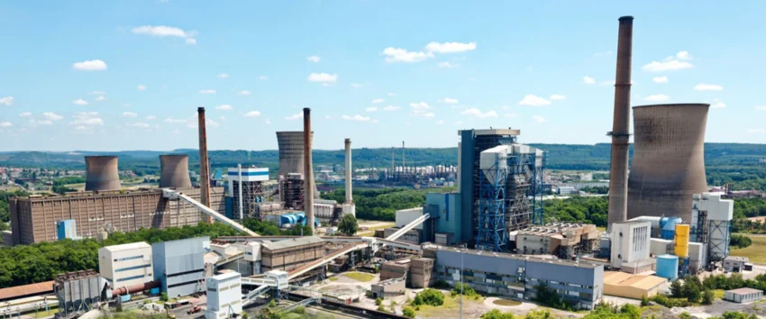 La centrale de Saint-Avold convertie est amenée à offrir un service de production d'électricité de pointe. © GazelEnergie