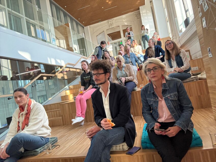 Plusieurs entrepreneurs ont participé à cette quinzaine dédiée au bien-être, utile pour préserver la qualité de leur quotidien professionnel. © Aletheia Press / Daniel Boulogne