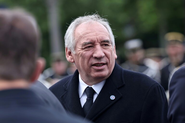 Le Premier ministre François Bayrou, à Paris le 8 mai 2025. © Christophe PETIT TESSON
