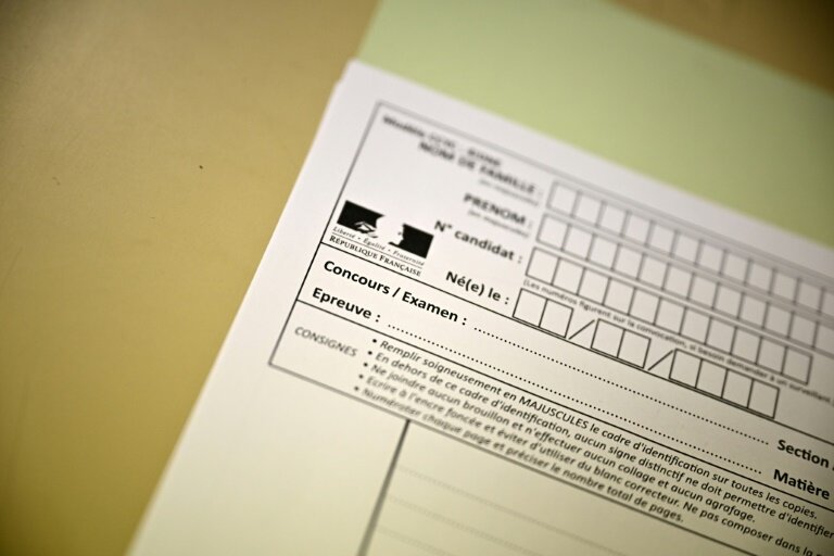 Le plus jeune candidat au baccalauréat général et technologique 2025 a huit ans, un nouveau record dans l'histoire de cet examen © JULIEN DE ROSA
