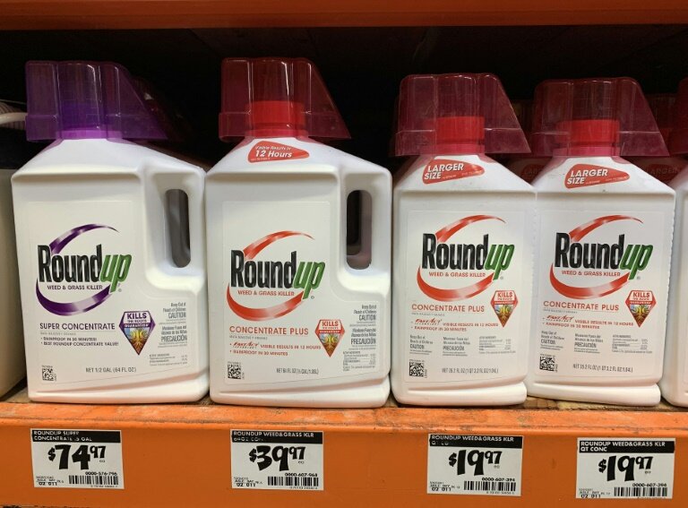 Des bouteilles d'herbicide Roundup dans un magasin en Californie, aux États-Unis, le 1er septembre 2019 © MARK RALSTON