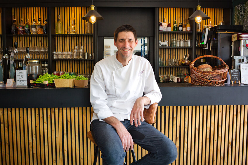 © Benjamin Prost. « Nous faisons ce que nous avons envie de faire », assure Mickaël Gaignon, le chef du Gaigne de Xirocourt.