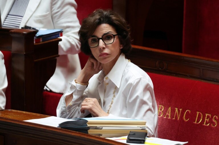 la ministre de la Culture, Rachida Dati, à l'Assemblée nationale, le 30 juin 2025 à Paris © Ludovic MARIN