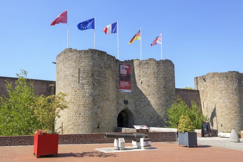 L’Historial de la Grande Guerre à Péronne – Conseil départemental de la Somme. © Aurélien Roger