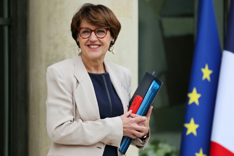 La ministre de l'Agriculture, Annie Genevard, à l'Elysée le 29 octobre 2025 © Ludovic MARIN