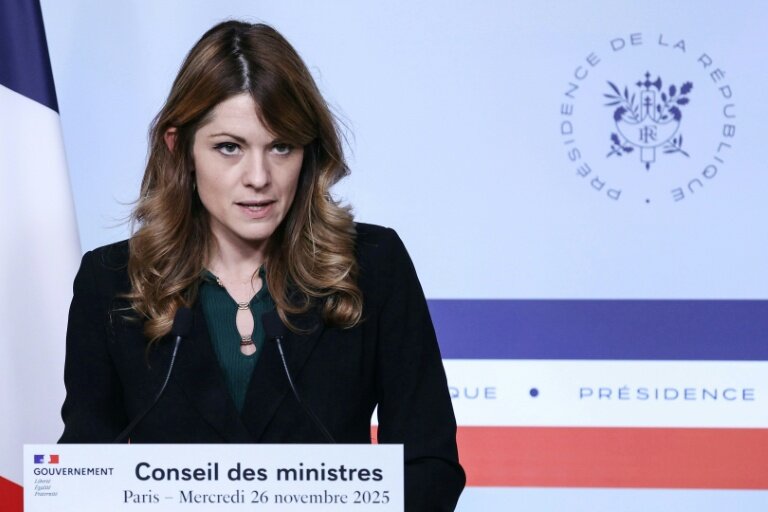 Maud Brégeon à l'Elysée à Paris le 26 novembre 2025 © Thomas SAMSON
