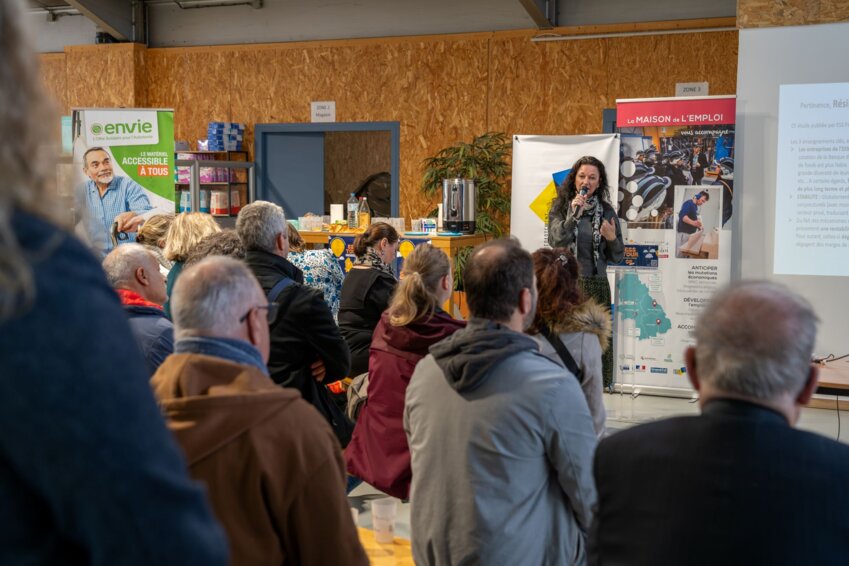 © Envie. Le mois de l’ESS vient d’être lancé dans le Pays Terres de Lorraine, le 3 novembre dans les locaux d’Envie à Toul. 