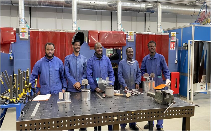 L’initiative SIRAC a permis l’insertion de réfugiés dans l’industrie. © Eurosérum