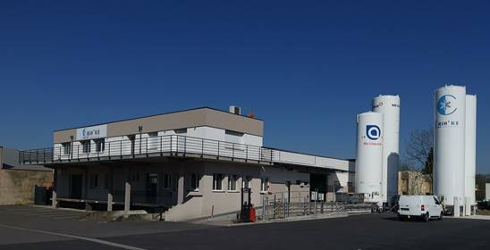 Cryo’Ice prête à produire la glace carbonique pour le transport des vaccins 