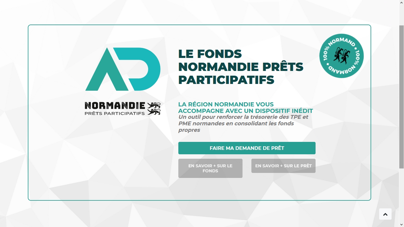 La Région lance son prêt participatif aux entreprises normandes