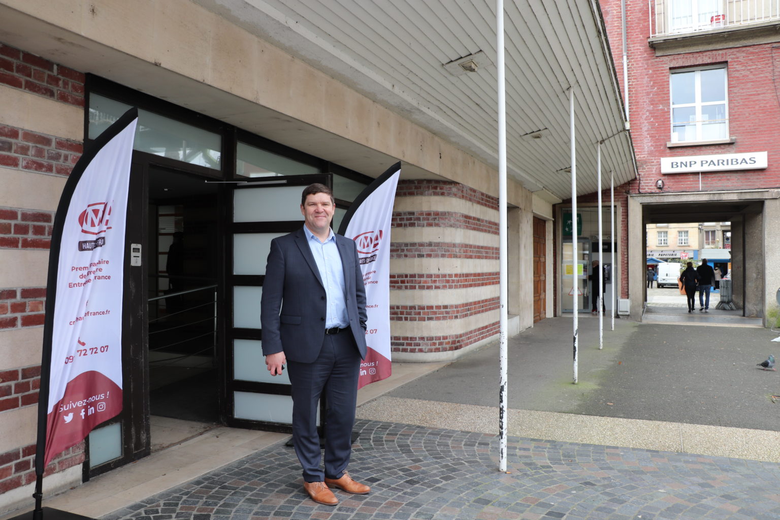 La CMA investit le centre d'Abbeville