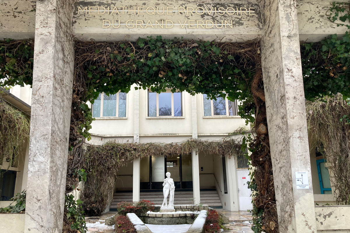 Ouverture prochaine de la médiathèque provisoire