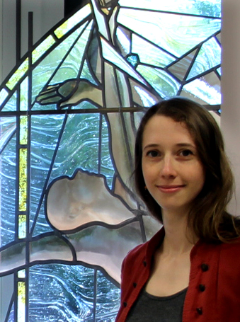 Une vitrailliste de Loos soutenue par la Banque populaire