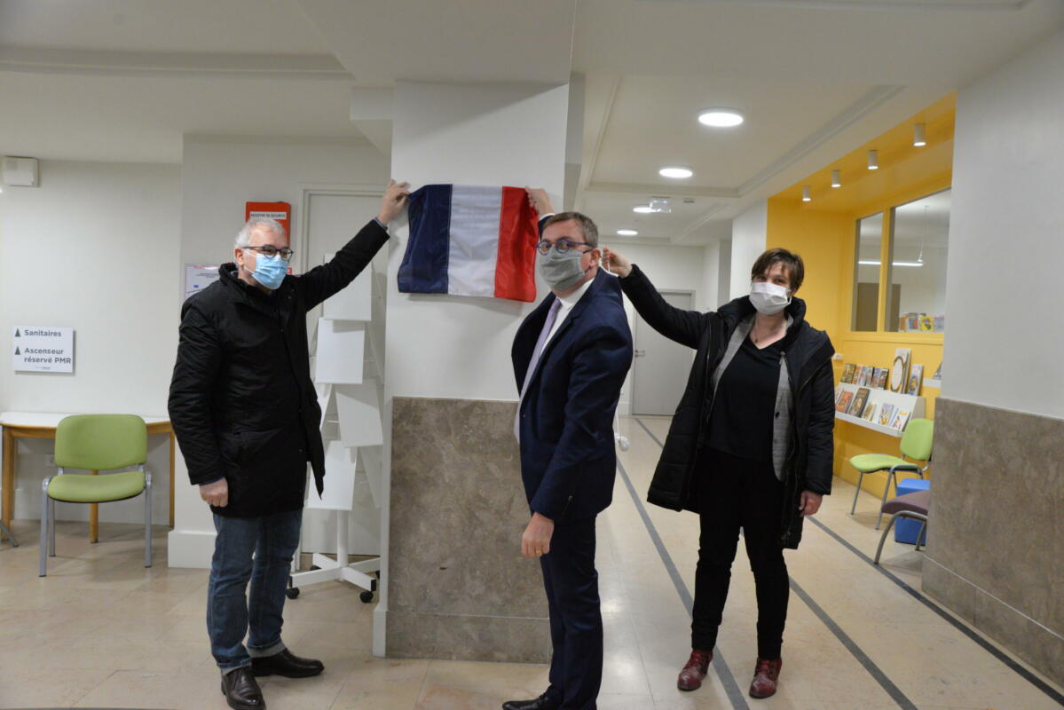 Inauguration de la Médiathèque provisoire du Grand Verdun