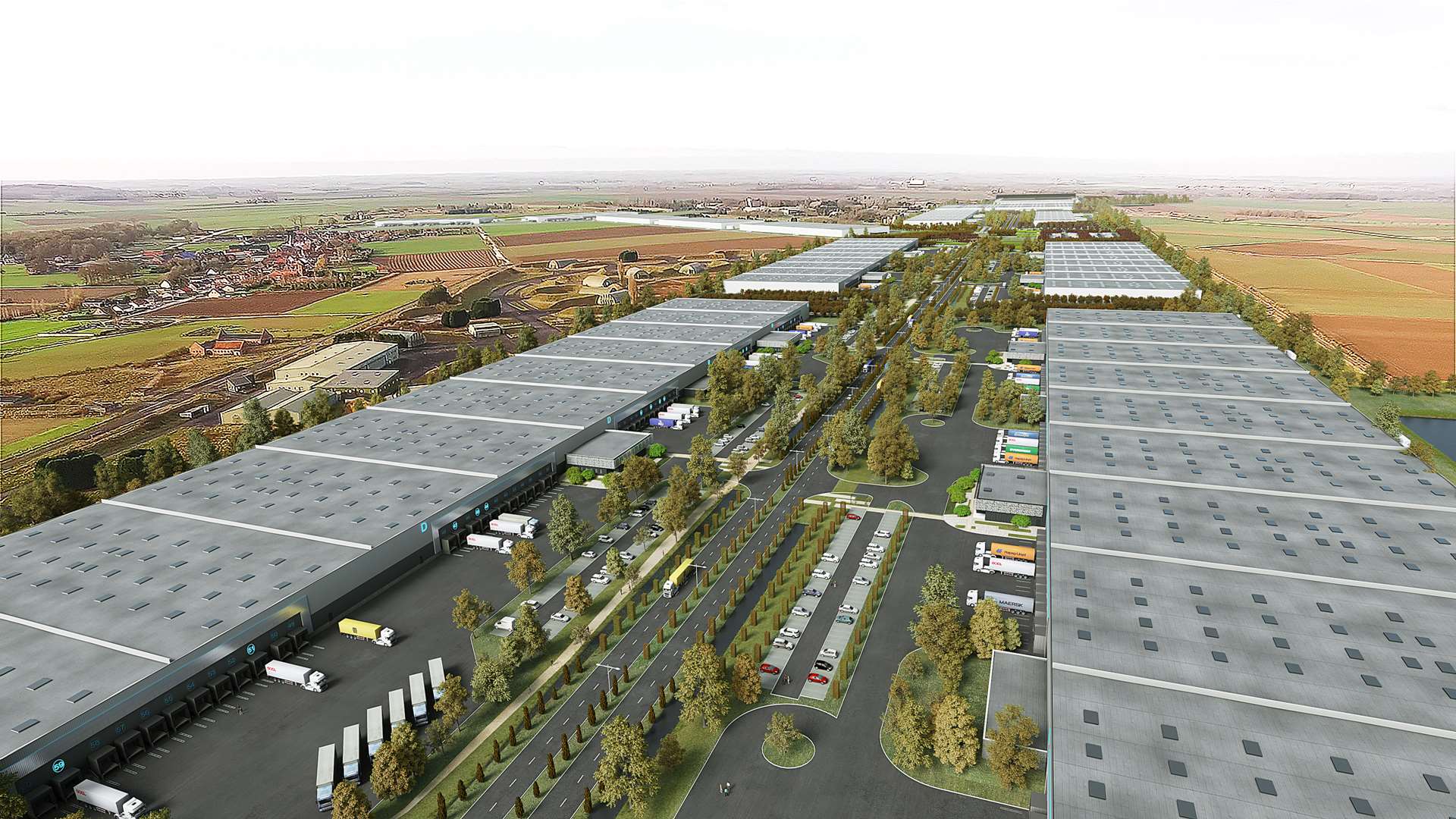 EOL commercialise trois solutions logistiques de 100 000 m² dans la région