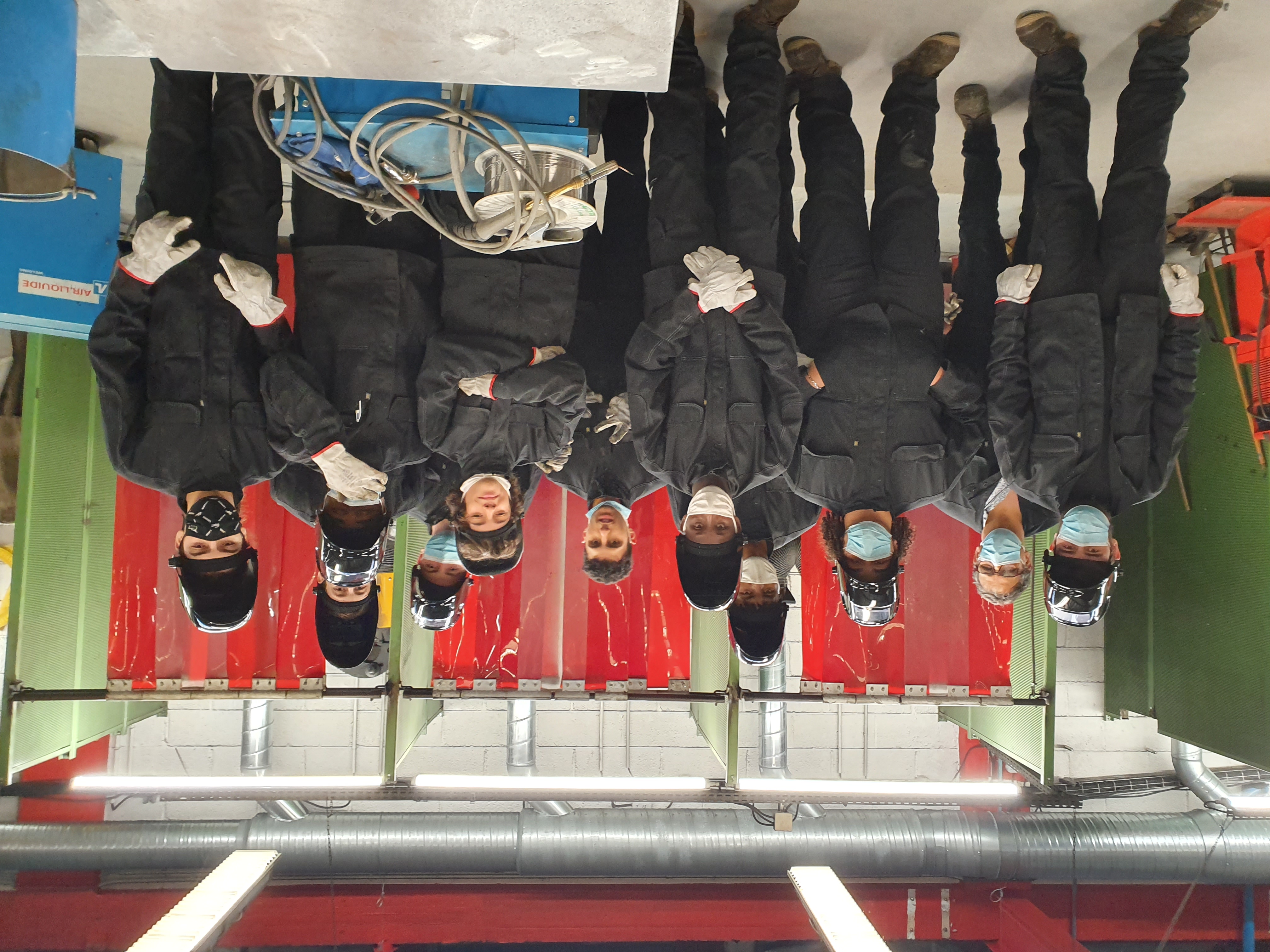 Le Havre : l’Ecole de production forme les chaudronniers de demain