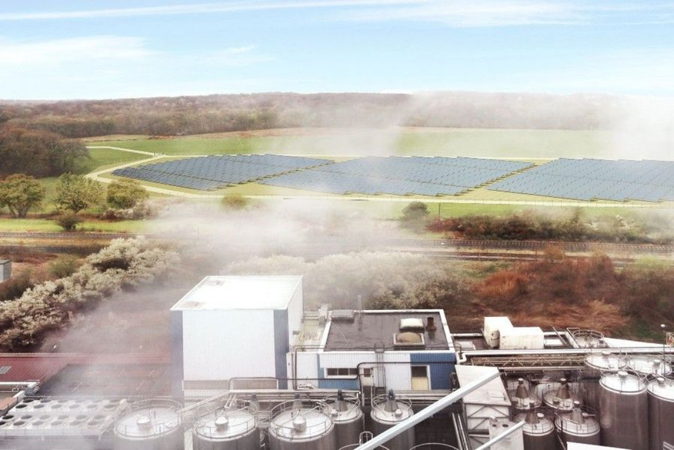 Verdun : Lacto Serum France investit dans la construction d’une centrale solaire thermique 