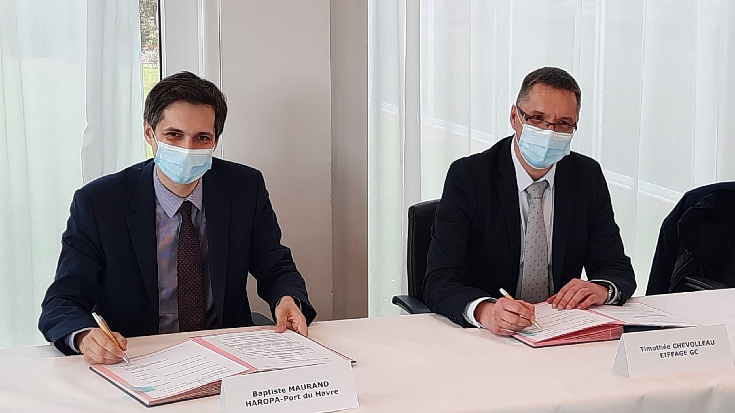 Eolien : Haropa - Port du Havre choisit Eiffage pour l'aménagement du quai Joannès-Couvert