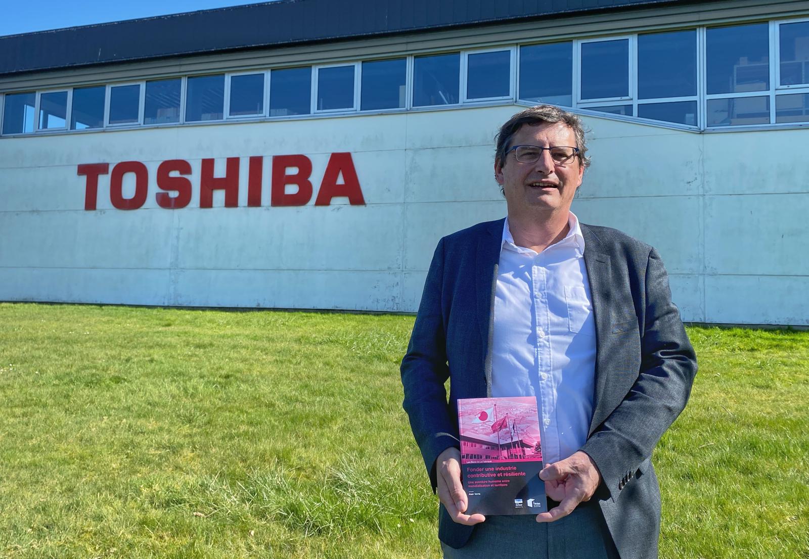 Alain Verna, PDG de Toshiba Dieppe, publie son premier ouvrage sur le monde de l'industrie
