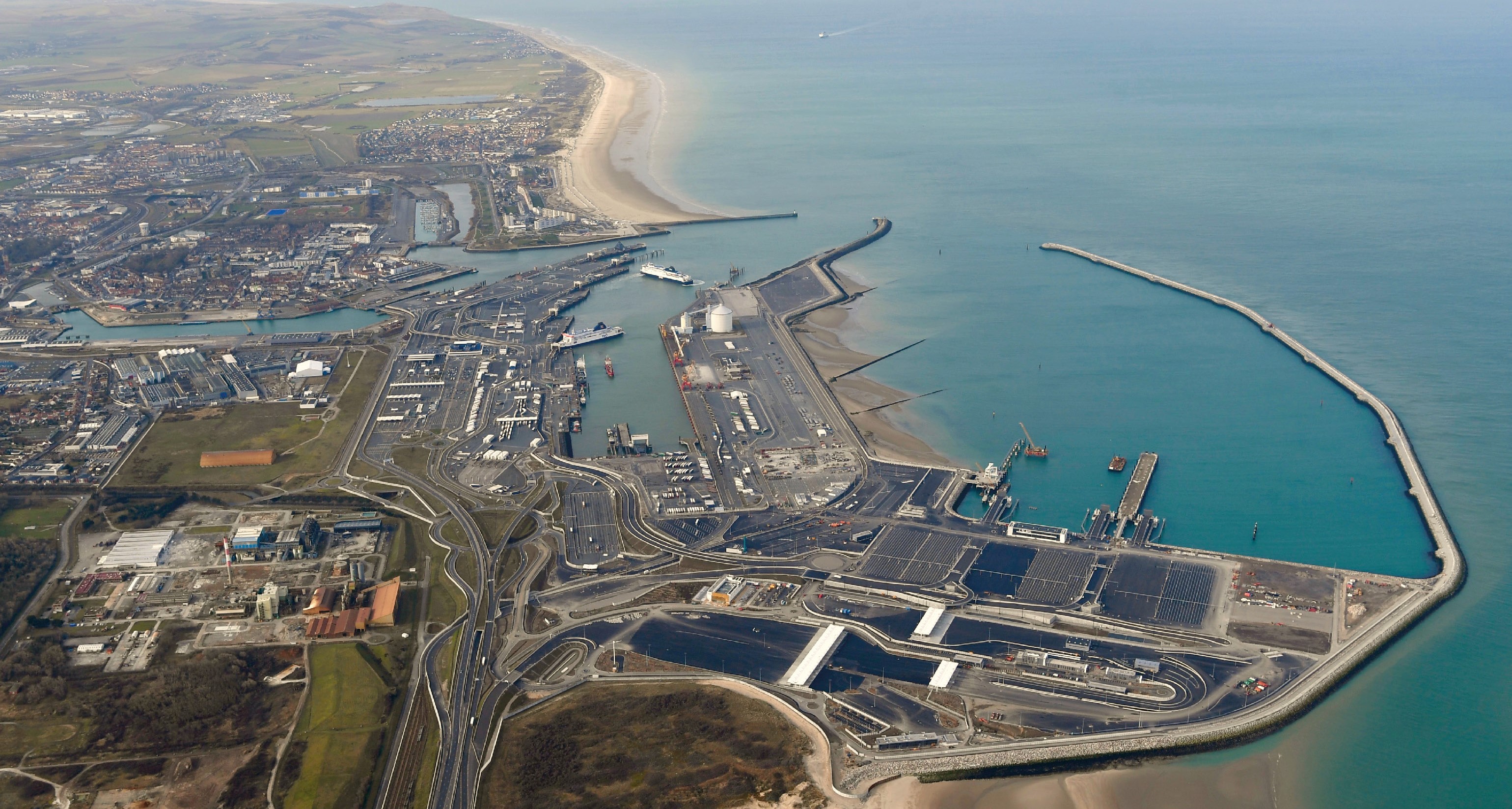 Le chantier de Calais port 2015 est livré