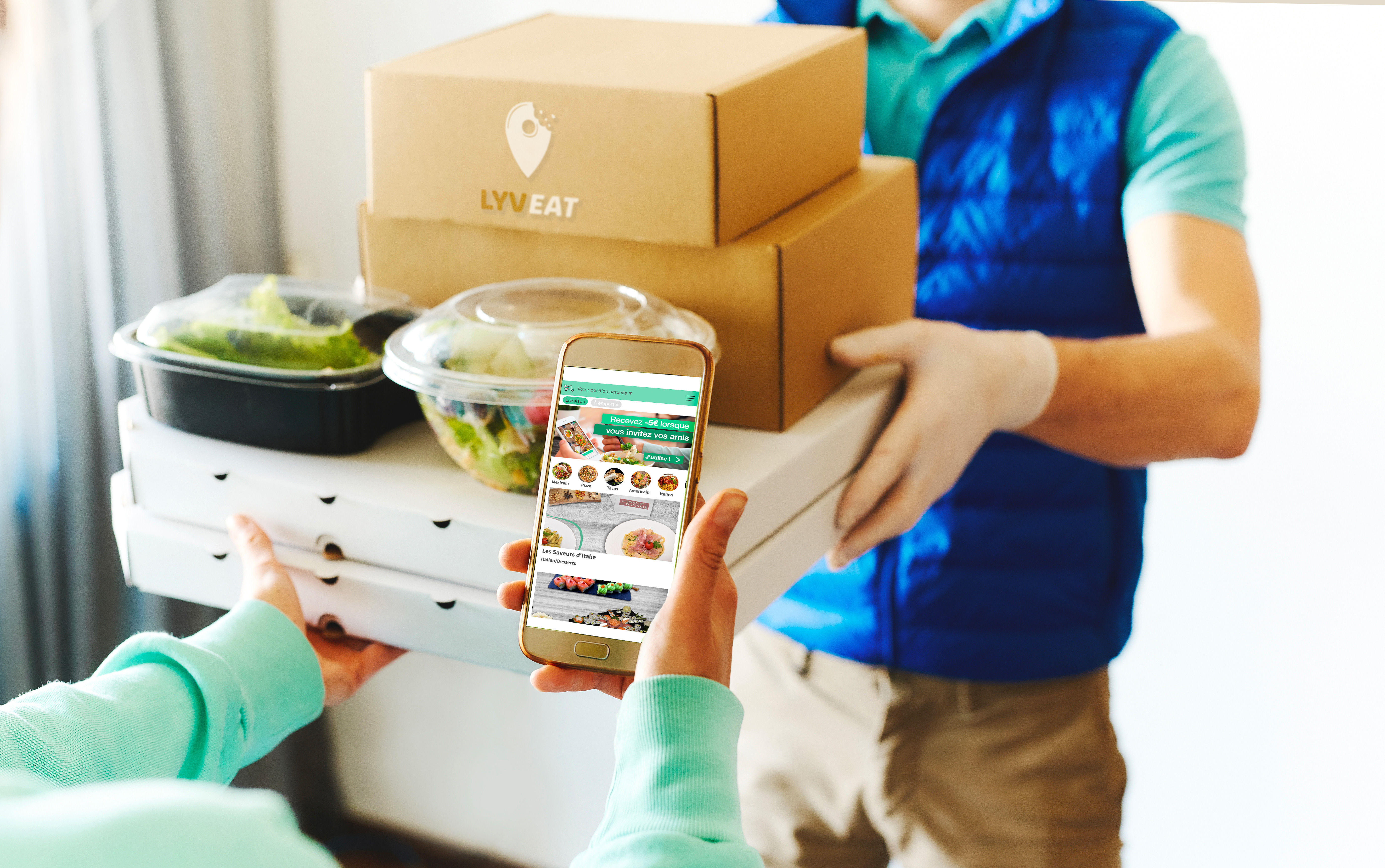 La plateforme de livraison Lyveat recrute à Bar-Le-Duc 