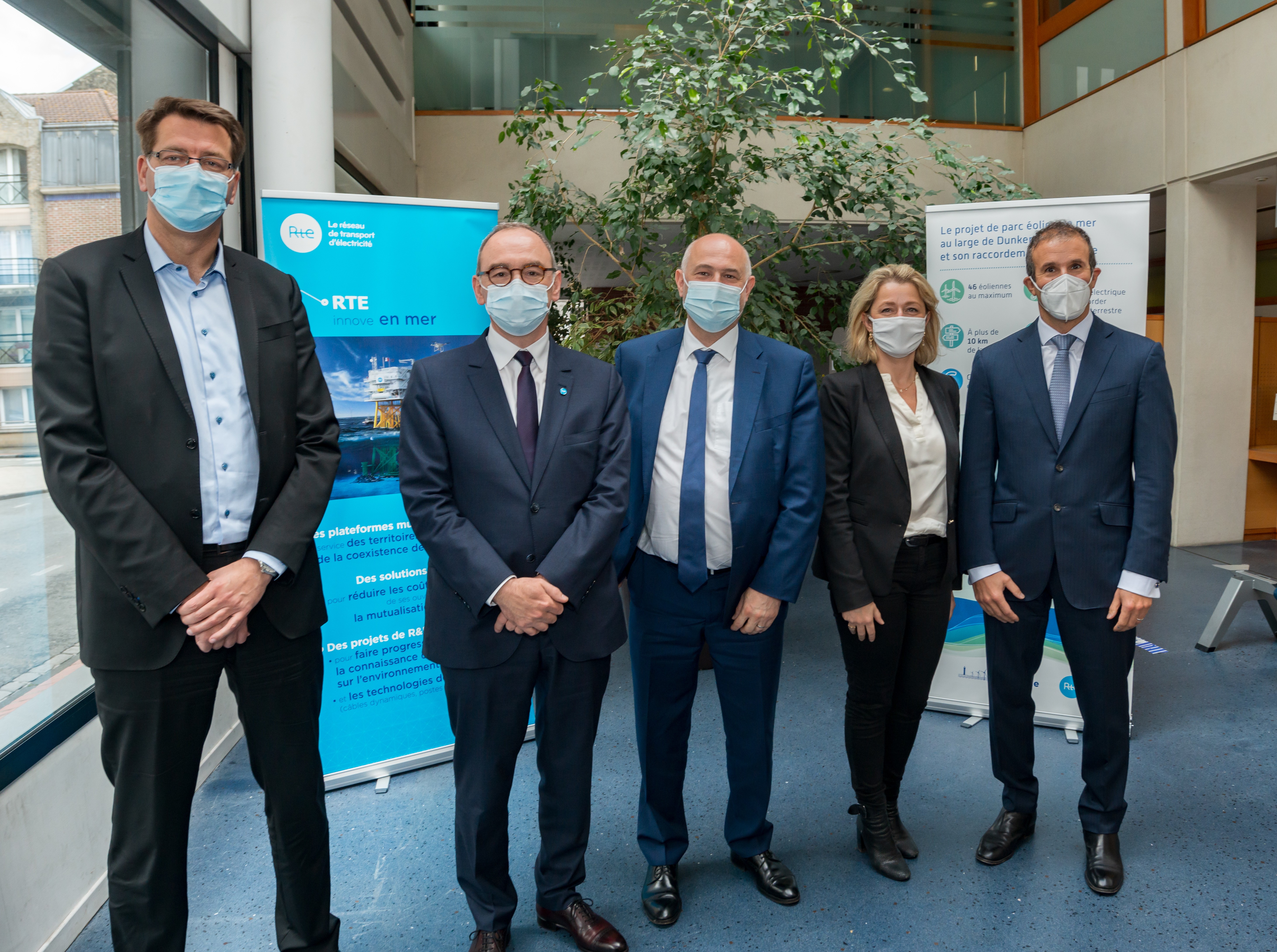 Barbara Pompili confirme le projet de parc éolien off-shore au large de Dunkerque