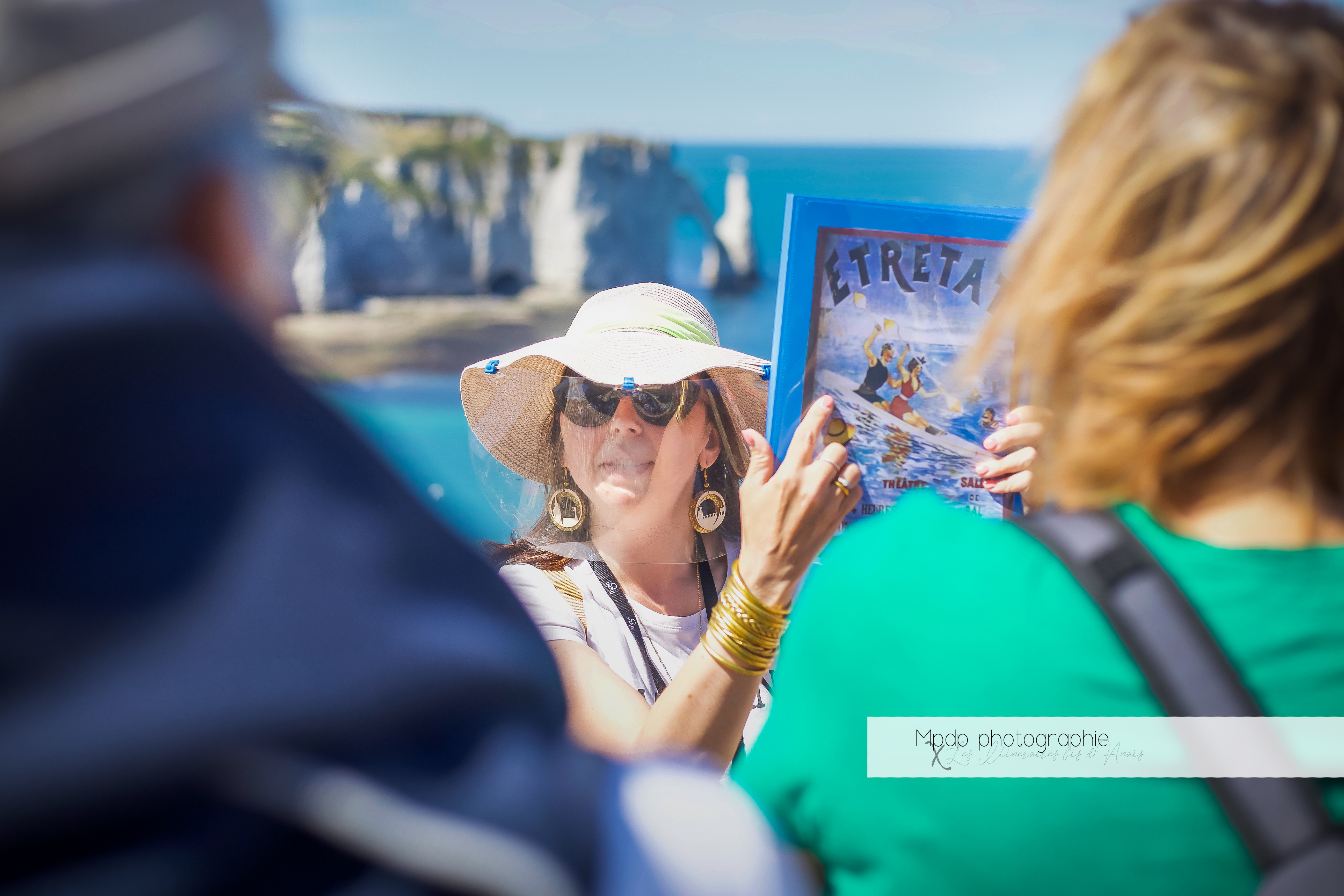 Anaïs Dumortier, guide-conférencière au Havre, a renouvelé son activité face à la crise