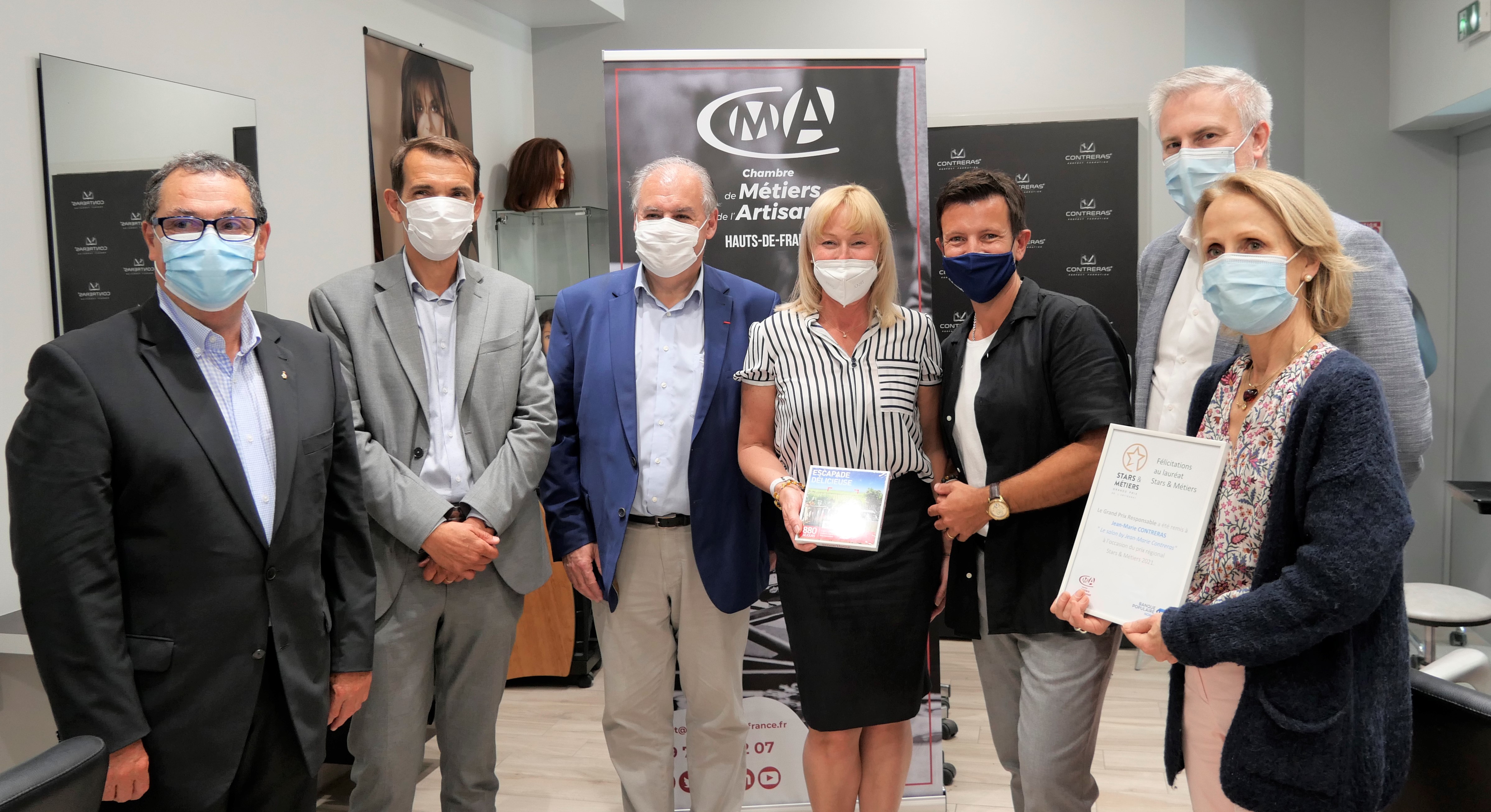 Un prix Stars & Métiers remis à un artisan d’Arras 
