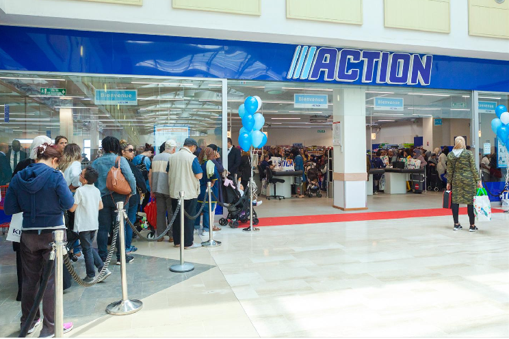 Grosse affluence à l’ouverture du nouveau magasin Action à Verdun 