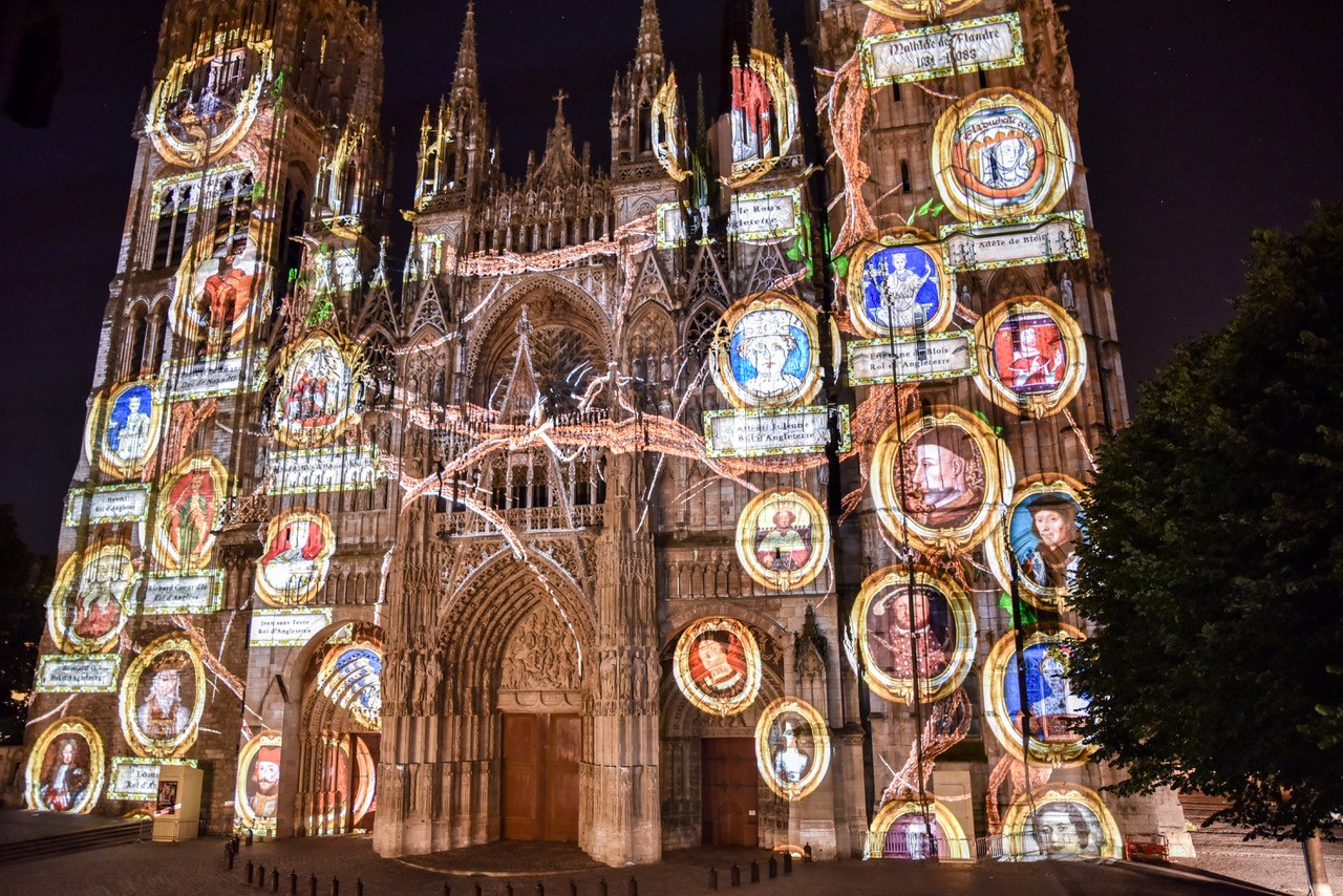 Rouen : La Cathédrale de Lumière est de retour 