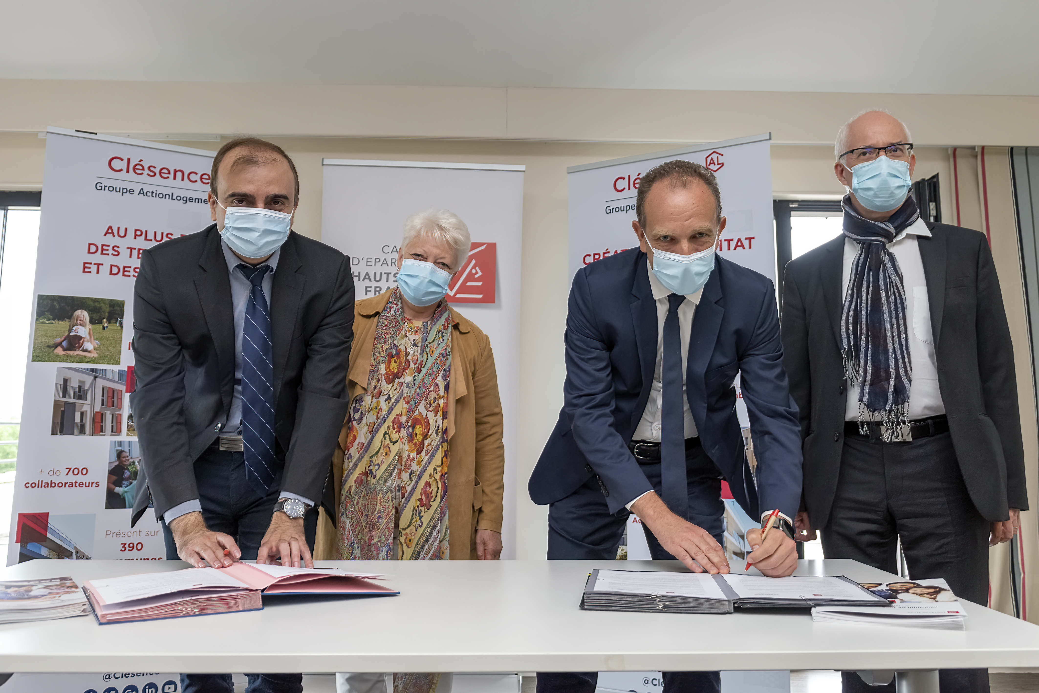 Clésence et la Caisse d'Epargne Hauts de France renforcent leur partenariat 