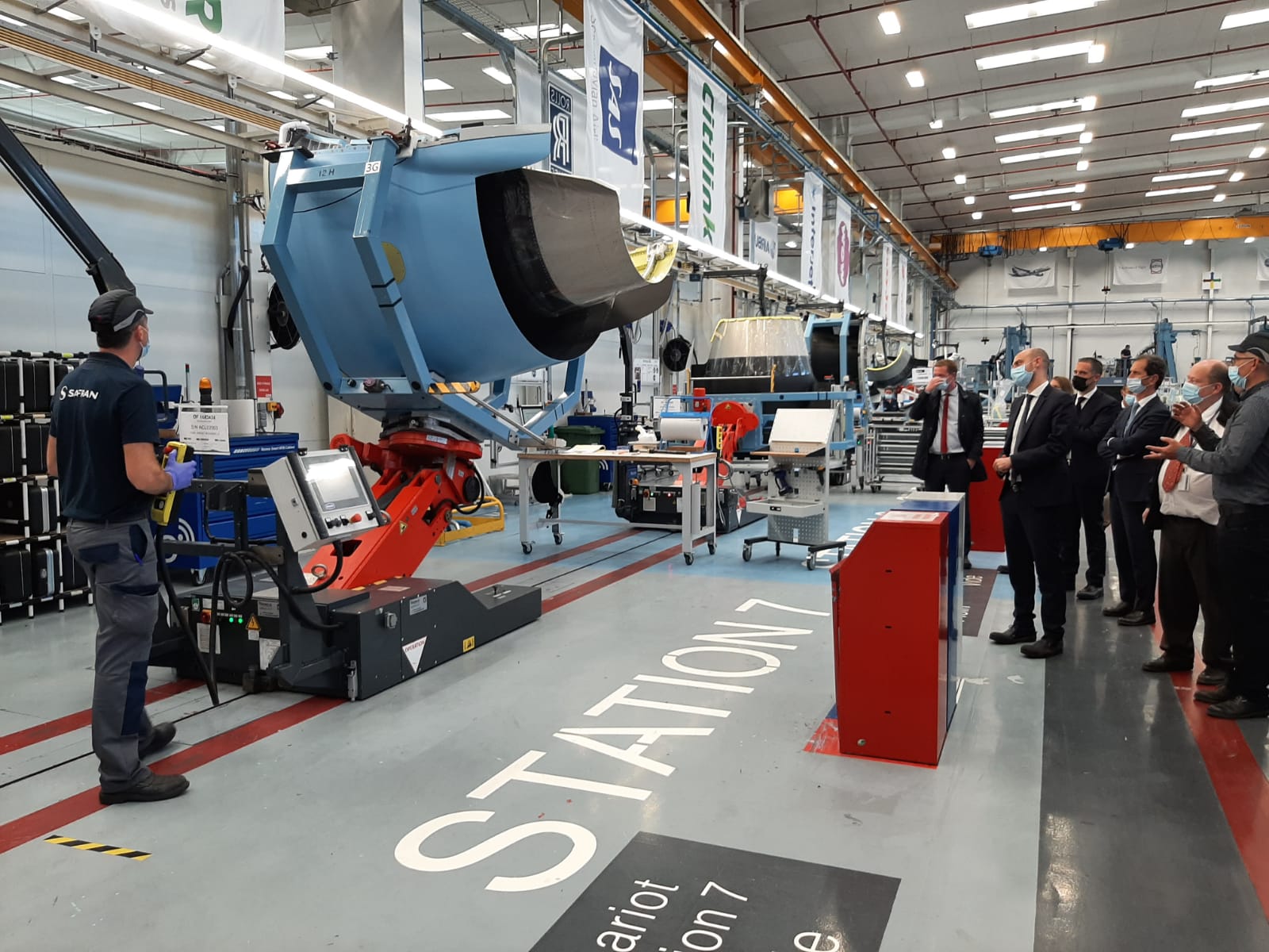 Gonfreville-l'Orcher : Une nouvelle ligne de production à Safran Nacelles
