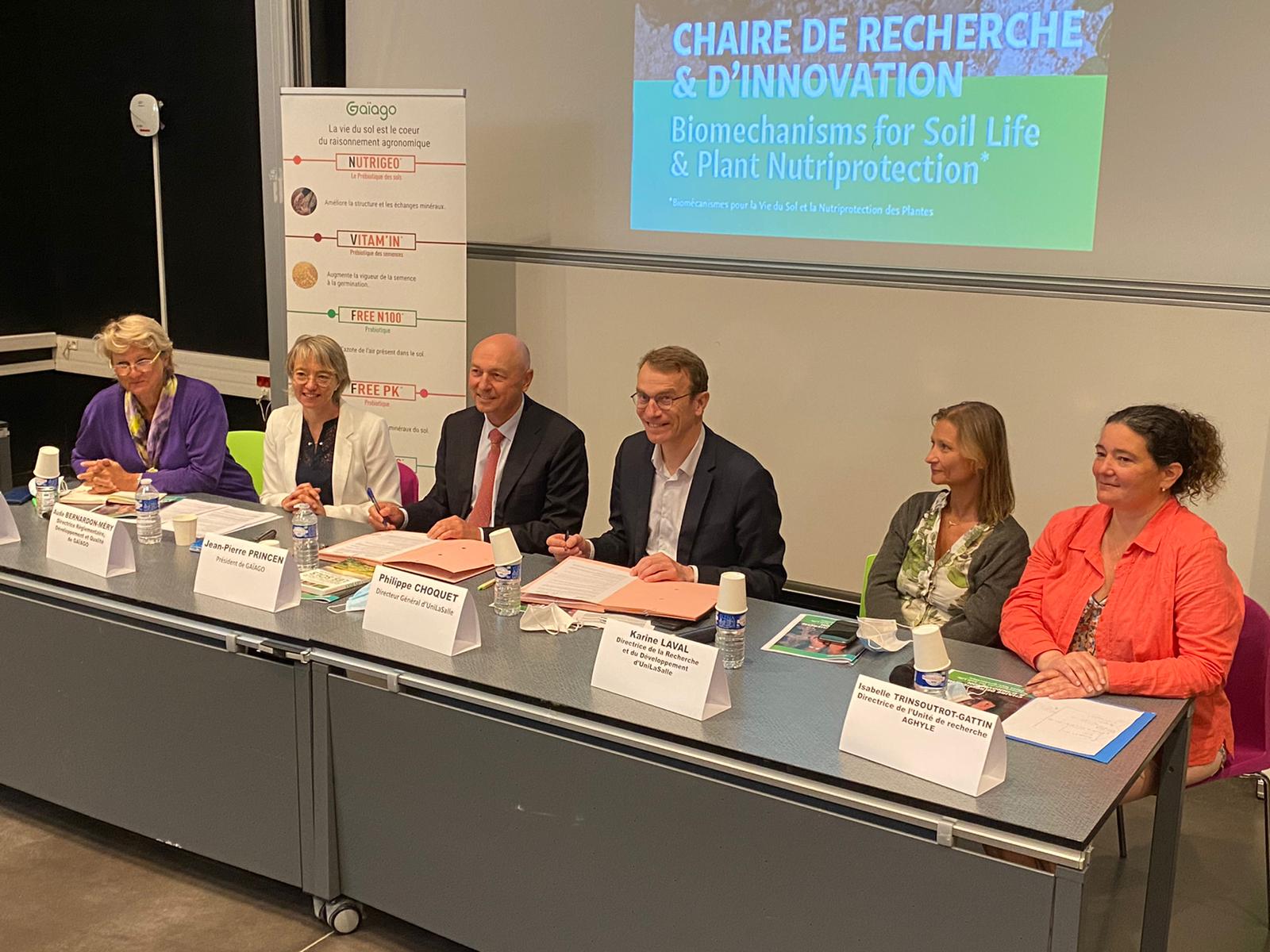 À Rouen, UniLaSalle lance une nouvelle chaire de recherche avec Gaiago