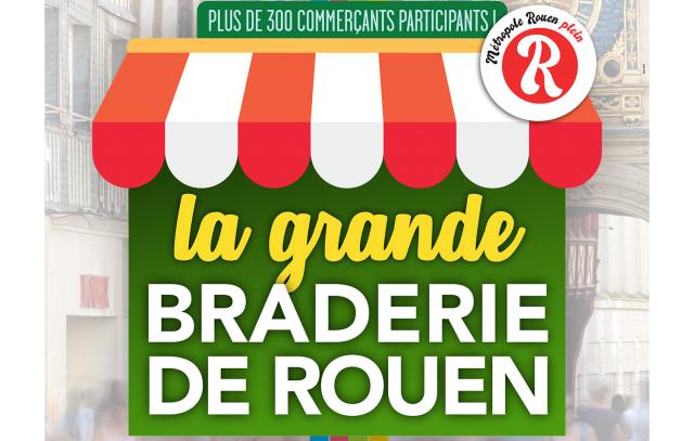 Rouen : La braderie de printemps s'installe du 9 au 13 juin