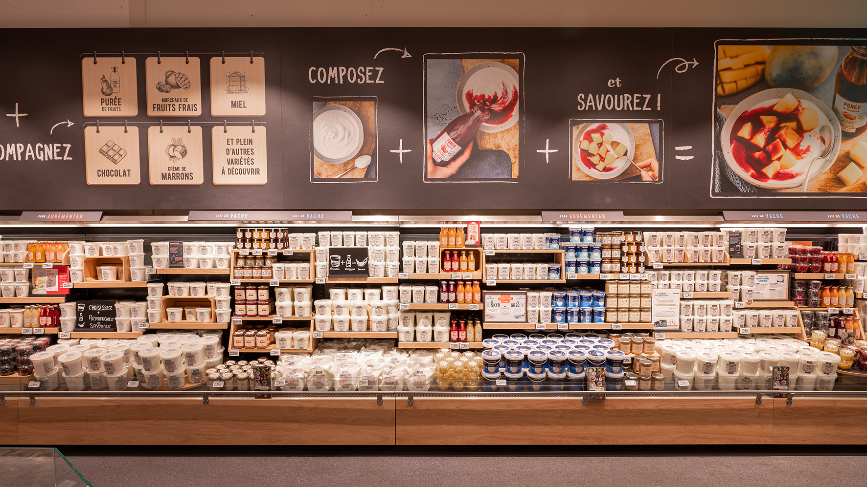 Le magasin Grand Frais de Sarrebourg, pionnier d’un nouveau concept crémerie