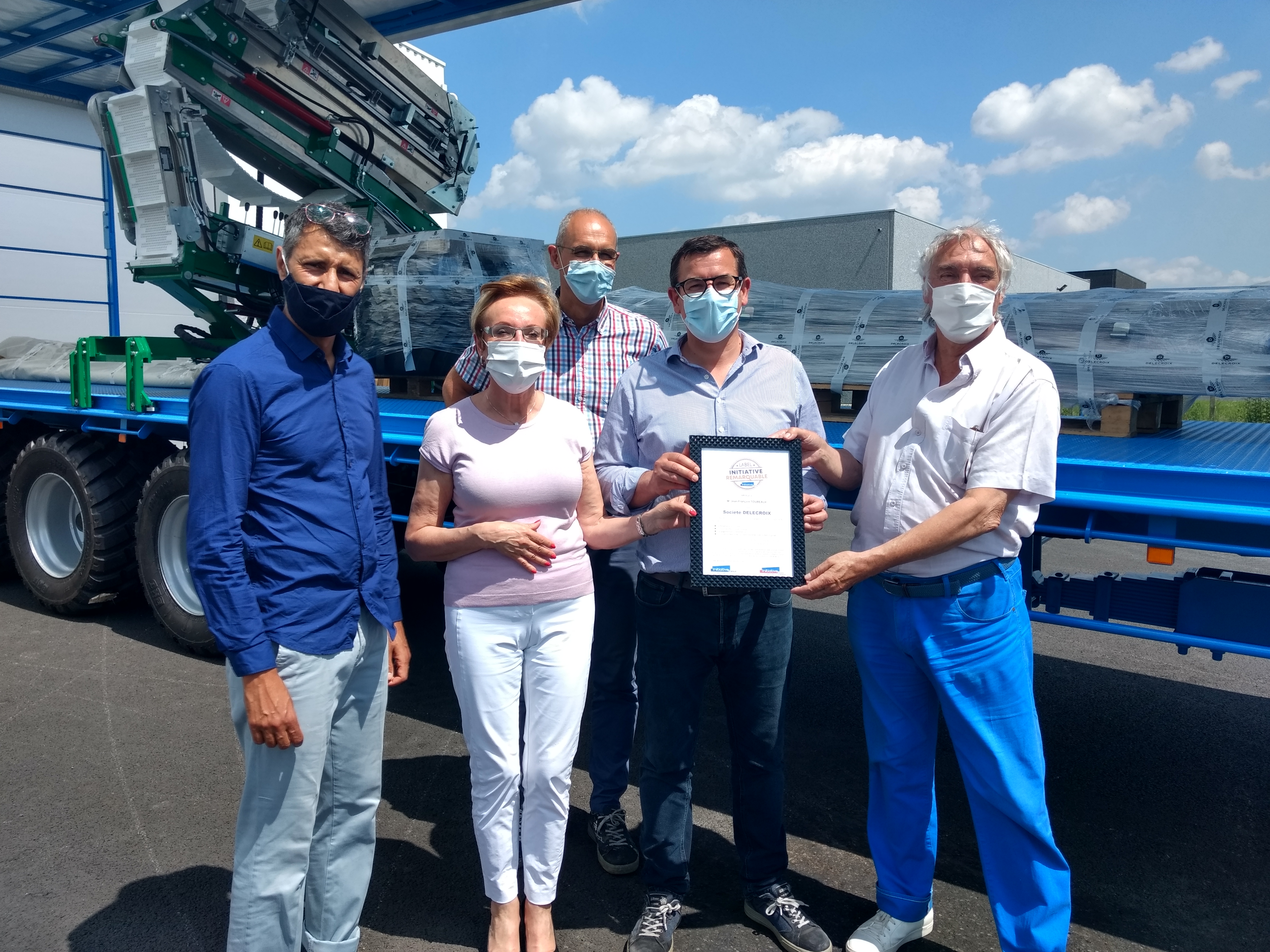 Delecroix reçoit le label 