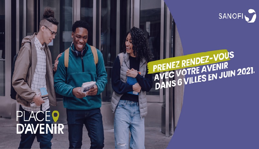 Rouen : L'initiative Place d’Avenir de Sanofi fait étape à Rouen, jeudi 24 juin