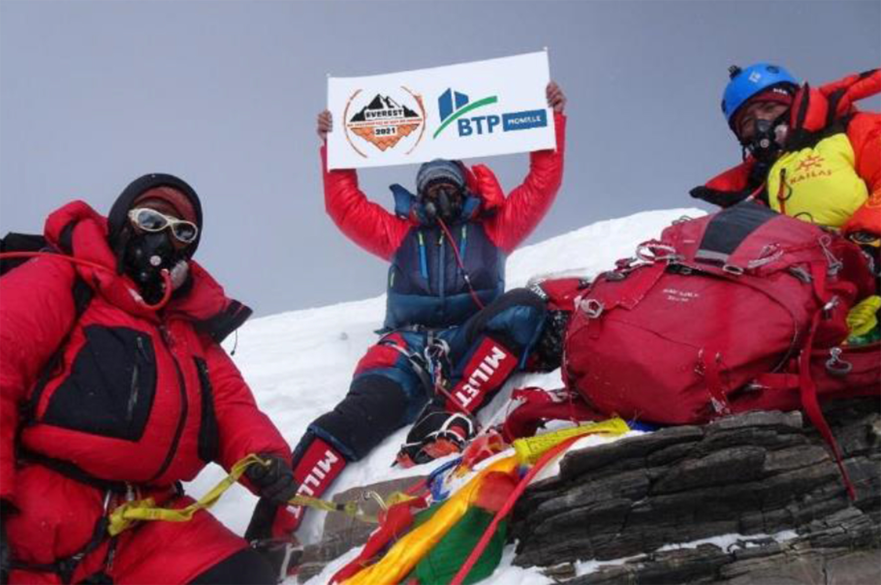 La Fédération du BTP au sommet de l’Everest avec Jonathan Kubler
